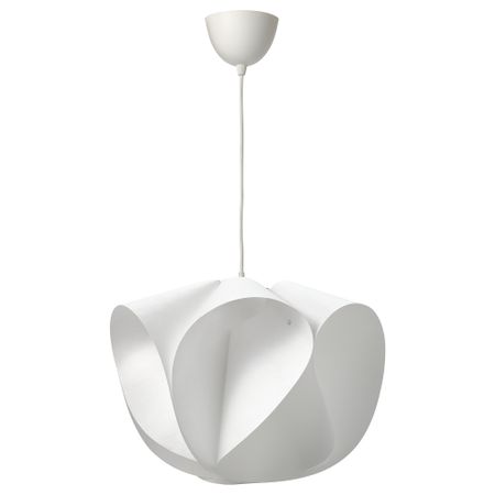 Подвесной светильник, белый, 50 см IKEA HEMMAHOS ХЕММАХОС, BÄCKNATE 195.716.79