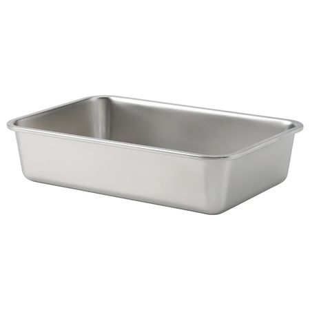 IKEA 365+ Контейнер для продуктов - большой прямоугольн формы/нержавеющ сталь 3 л