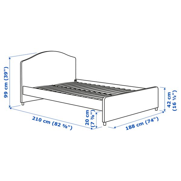 IKEA, дополнительный ракурс - схема-чертеж с размерами