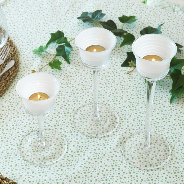 Подсвечник для греющей свечи, 3 шт, прозрачное стекло/стекло белый IKEA INBJUDEN ИНБЬЮДЕН 404.913.36 - схема-чертеж с размерами