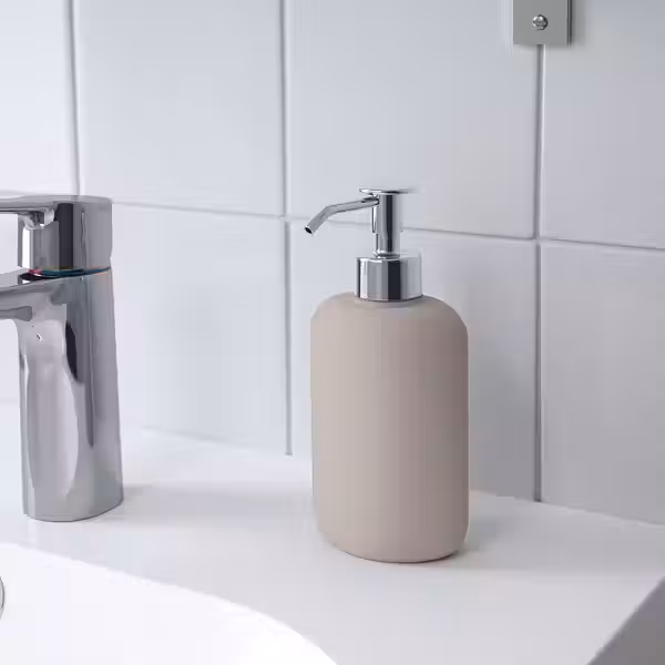 EKOLN Дозатор для жидкого мыла - бежевый - фото 2