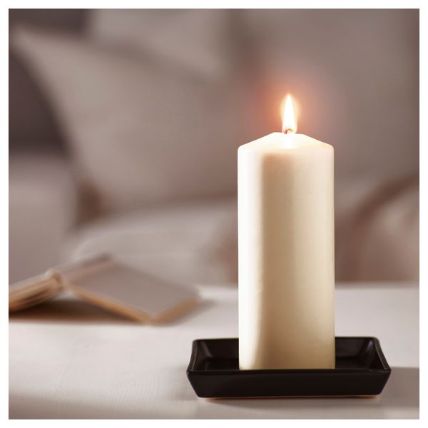 Неароматическая свеча формовая ФЕНОМЕН, естественный - фото 2