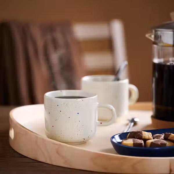 TOBISFISK ТОБИСФИСК Кружка - с рисунком/бежевый 33 сл - фото 2