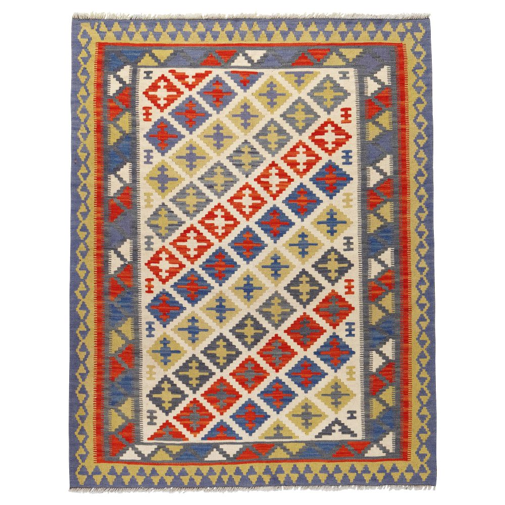 Ковер, безворсовый, 125x180 см, ручная работа различные орнаменты IKEA PERSISK KELIM GASHGAI ПЕРСИСК КИЛИМ 402.992.44 - фото 1