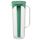 Кувшин с крышкой, зеленый/прозрачный 1.7 л IKEA МОППА 904.540.15