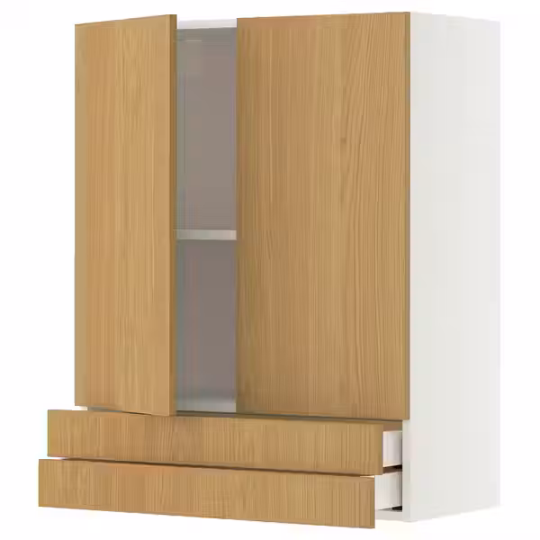 METOD / MAXIMERA Навесной шкаф/2дверцы/2ящика - фото 1