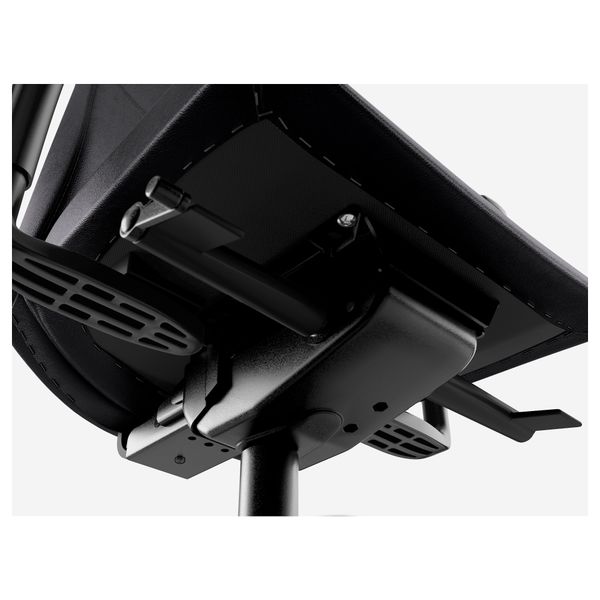 Рабочее кресло с подголовник, подлокотник ВОЛЬМАР, Мьюк черный - фото 6