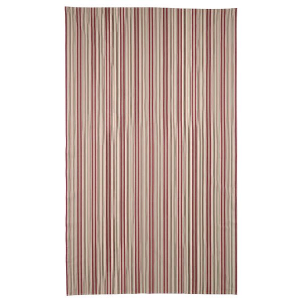 Скатерть, орнамент «полоска» бежевый, красный 145x240 см IKEA VINTER 2021 ВИНТЕР 2021 404.983.71 - схема-чертеж с размерами