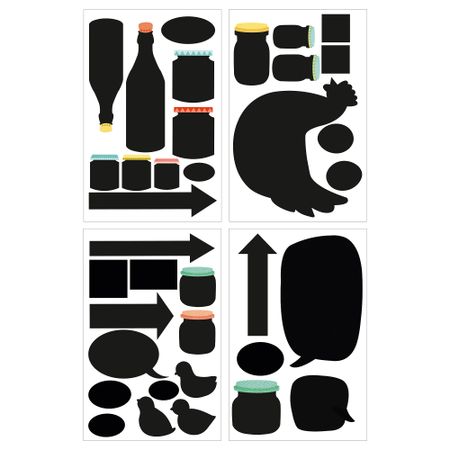 Декоративные наклейки КЛЭТТА, символы