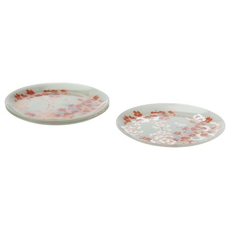 Тарелка, цветок 26 см IKEA VÅRFINT ВОРФИНТ 904.809.91