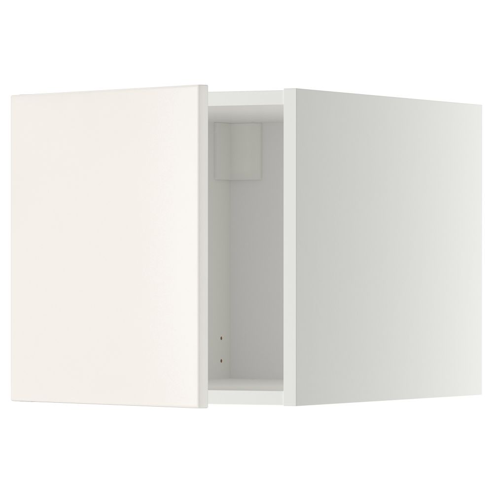 Верхний шкаф МЕТОД, белый, Веддинге белый (40x40 см) - схема-чертеж с размерами