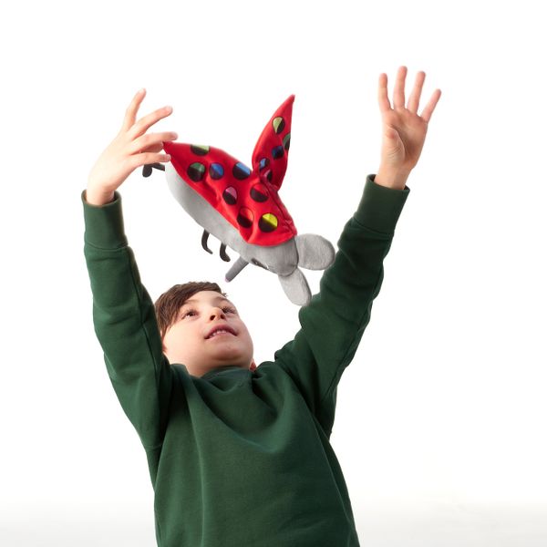 Мягкая игрушка, мышка-божья коровка IKEA SAGOSKATT САГОСКАТТ 204.916.29 - фото 3