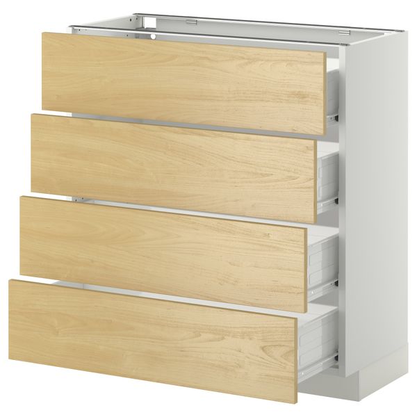 IKEA, вид спереди - схема-чертеж с размерами