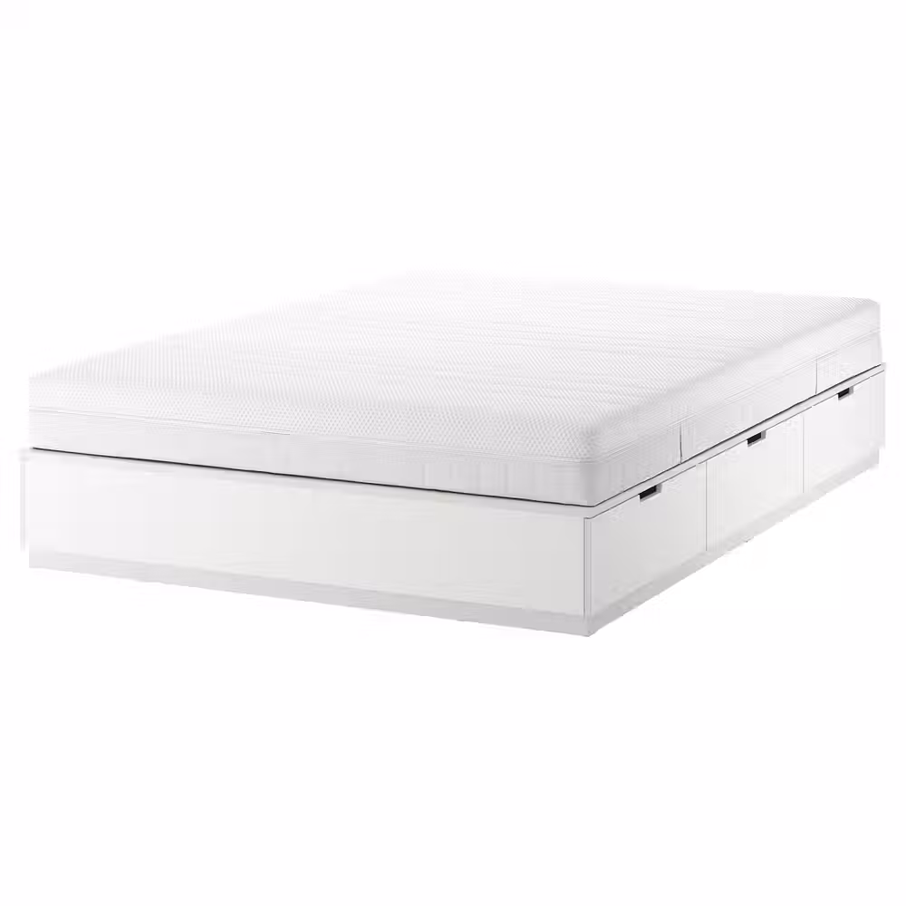 NORDLI Кровать с отд д/хранения и матрасом - фото 1