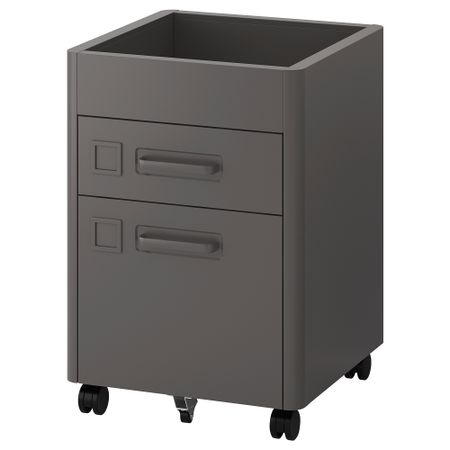 Тумба с электронным замком, темно-серый, 42x61 см IKEA IDÅSEN ИДОСЕН 192.872.76