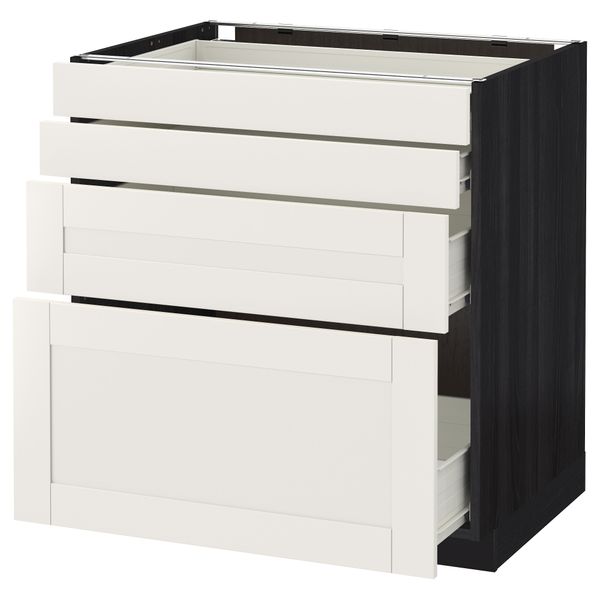 IKEA, вид спереди - схема-чертеж с размерами