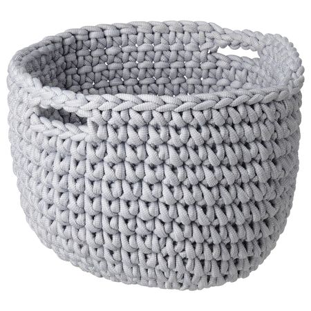 Корзина, голубой 42x30 см IKEA INSVEP ИНСВЕП 304.767.94