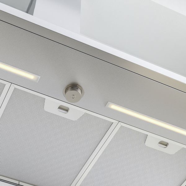 RYTMISK Вытяжка кухонная стен креп (колпак) - нержавеющая сталь 90 см - фото 5