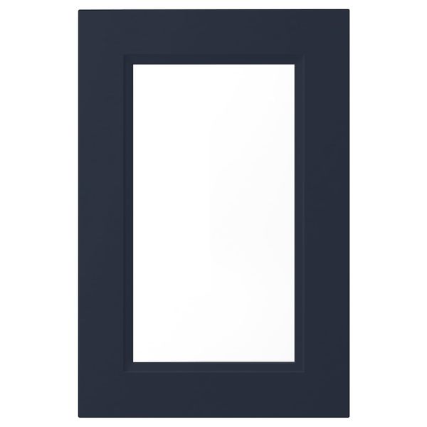 Стеклянная дверь, матовая поверхность синий 40x60 см IKEA AXSTAD АКСТАД 404.912.37 - схема-чертеж с размерами