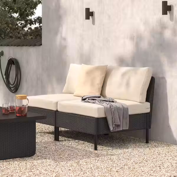 VITTSKÄR ВИТТСКЭР 2-местный модульный диван - фото 2