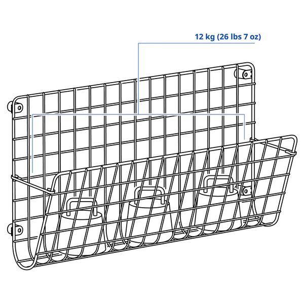 IKEA, дополнительный ракурс - схема-чертеж с размерами