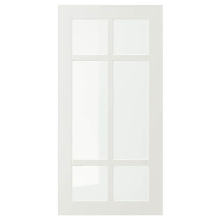 Стеклянная дверь, белый 40x80 см IKEA STENSUND СТЕНСУНД 104.514.31