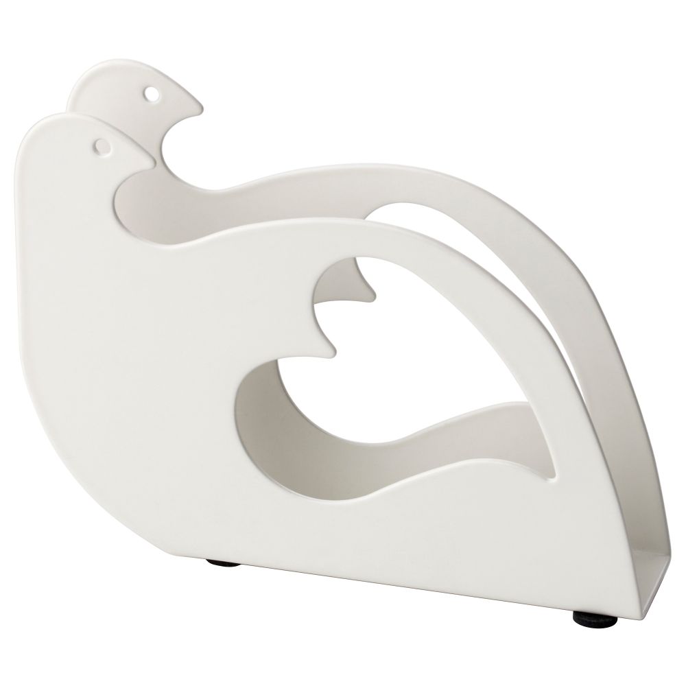 Салфетница ПОББИГ, птица, белый - фото 1