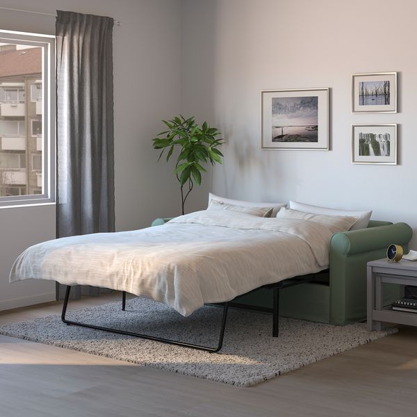 2-местный диван-кровать, Ljungen светло-зеленый IKEA GRÖNLID 494.189.02 - фото 4