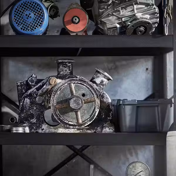 BROR Стеллаж - чёрный 254x40x190 см - фото 6