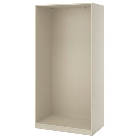 PAX Каркас гардероба - серо-бежевый 100x58x201 см