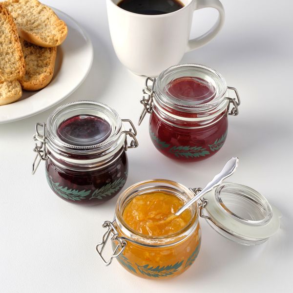 Банка с крышкой 13 сл IKEA КОРКЕН 304.618.58 - фото 2