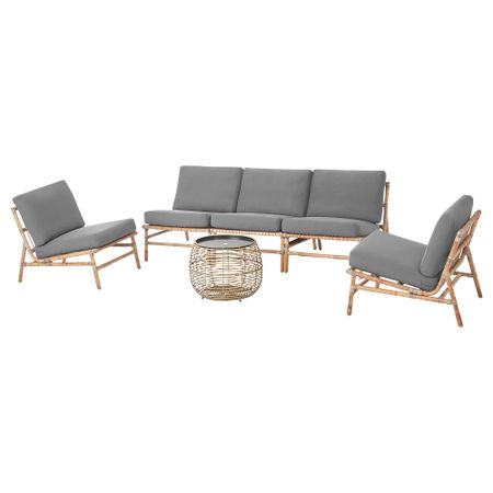 5-местная комбинация, для улицы, темно-серый IKEA TVARÖ, FRÖSÖN ФРЁСЁН 095.857.09