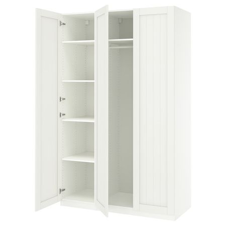 PAX / GULLABERG Гардероб, комбинация - белый/белый 150x60x236 см
