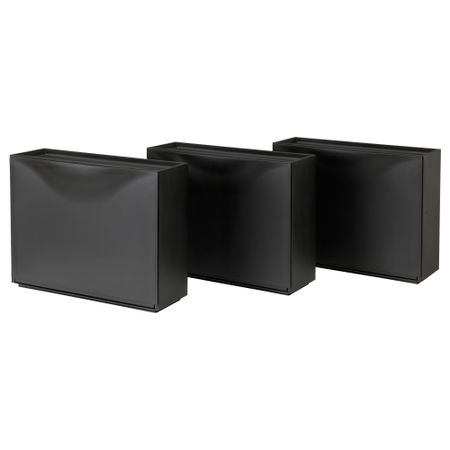 Галошница шкаф ТРОНЭС, черный (51x39 см)