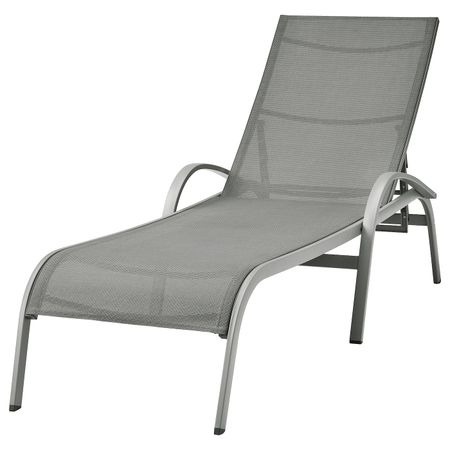 Шезлонг, серый IKEA TORHOLMEN ТОРХОЛЬМЕН 603.762.55