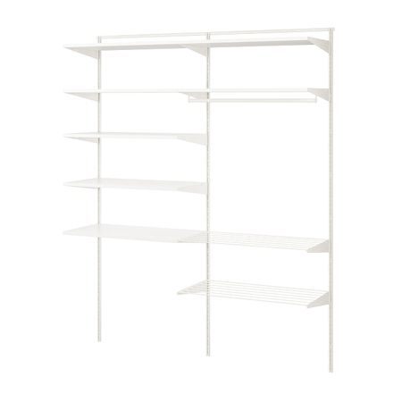 Комбинация для прачечной, белый 165x40x201 см IKEA BOAXEL БОАКСЕЛЬ 193.864.84