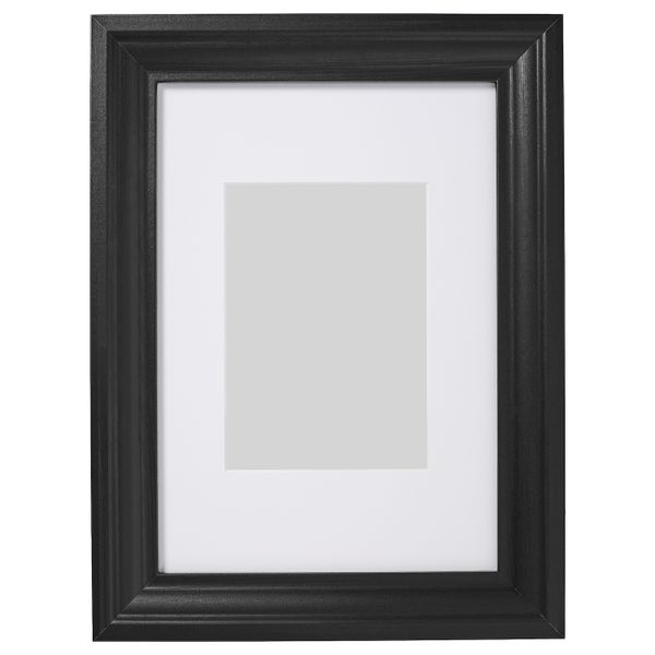Рама, черная морилка 21x30 см IKEA EDSBRUK ЭДСБРУК 404.276.23 - фото 1