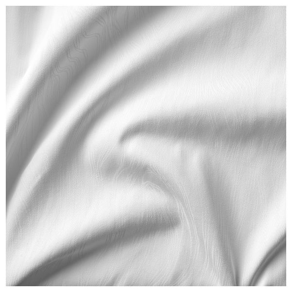 Гардины, 1 пара МИЛДРИД, белый, белый (145x300 см) - схема-чертеж с размерами