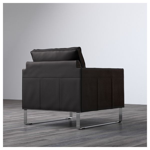 Кресло МЕЛБИ, Гранн черный - фото 3