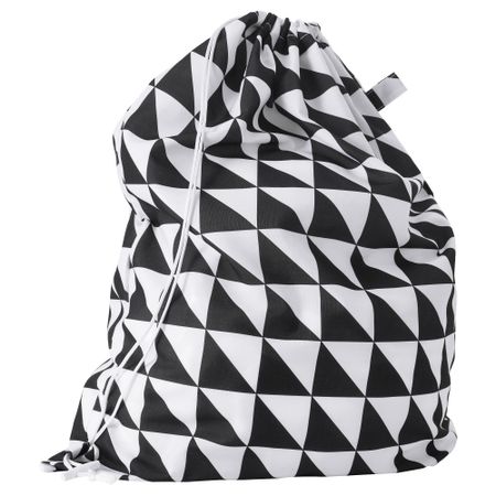 Мешок для белья СНАЙДА, черный/белый (60 л)