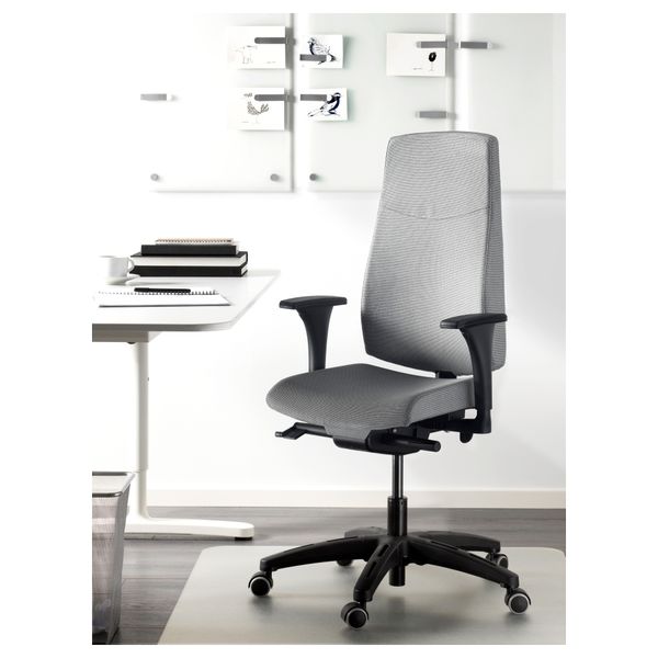 Вращающееся легкое кресло ВОЛЬМАР, серый - фото 2