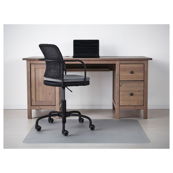 Письменный стол ХЕМНЭС, серо-коричневый (155x65 см) - фото 3