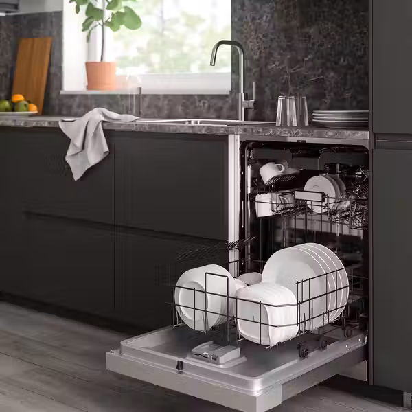 SÖDERBODA СЁДЕРБУДА Встраиваемая посудомоечная машина - IKEA 500 цвет нержавеющей стали 60 см - фото 4