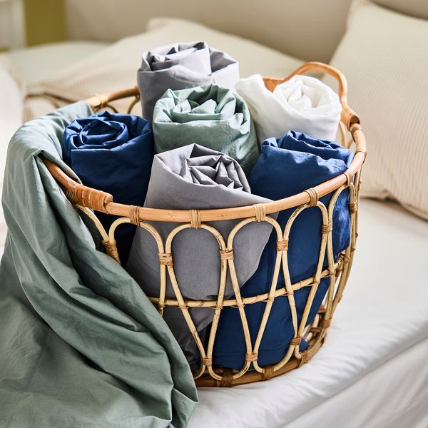 DVALA Простыня натяжная - белый 90x200 см - фото 5