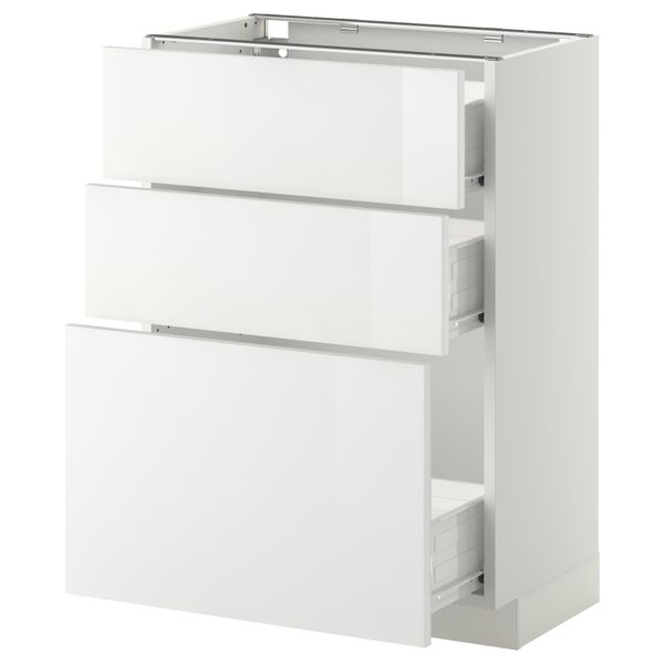 IKEA, вид спереди - схема-чертеж с размерами