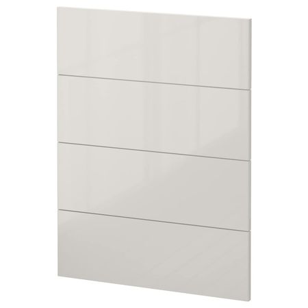 4 фасада для посудомоечной машины, Рингульт светло-серый 60 см IKEA METOD МЕТОД 093.912.59
