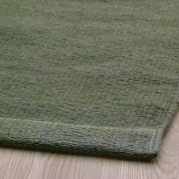 TIDTABELL ТИДТАБЕЛЛ Ковер, безворсовый - зеленый 133x195 см - фото 2