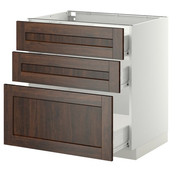 IKEA, вид спереди - схема-чертеж с размерами