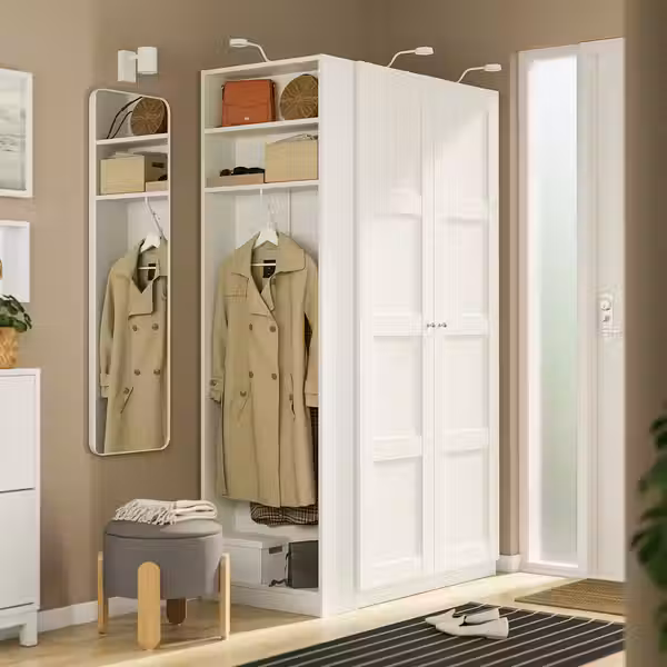 PAX Дополнительный модуль - белый 20x58x201 см - фото 5