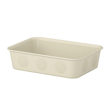 Органайзер, пластик/бежевый 15x20x5 см IKEA NOJIG НОЙИГ 604.681.08